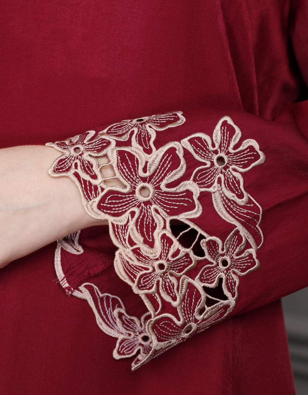 Embroidered Elegance Kurung