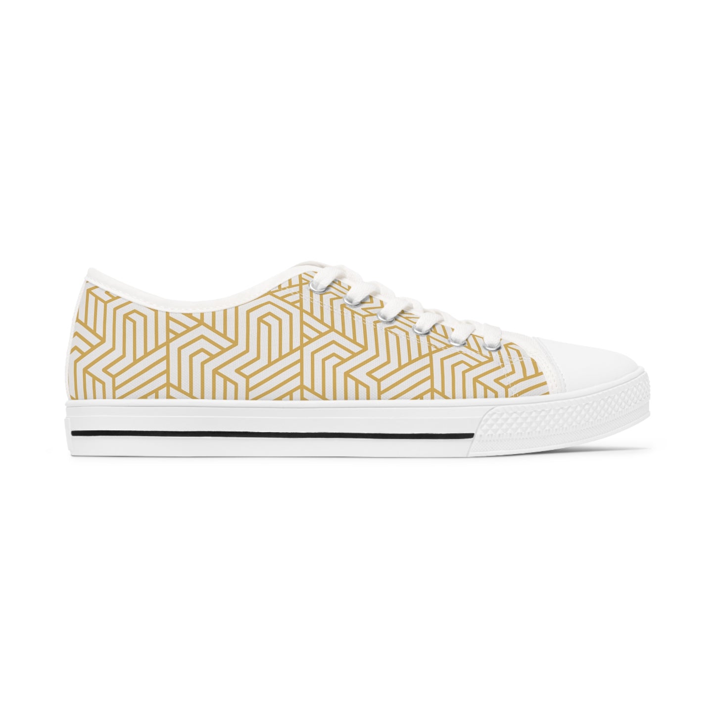 Women's Low Top Pattern Sneakers