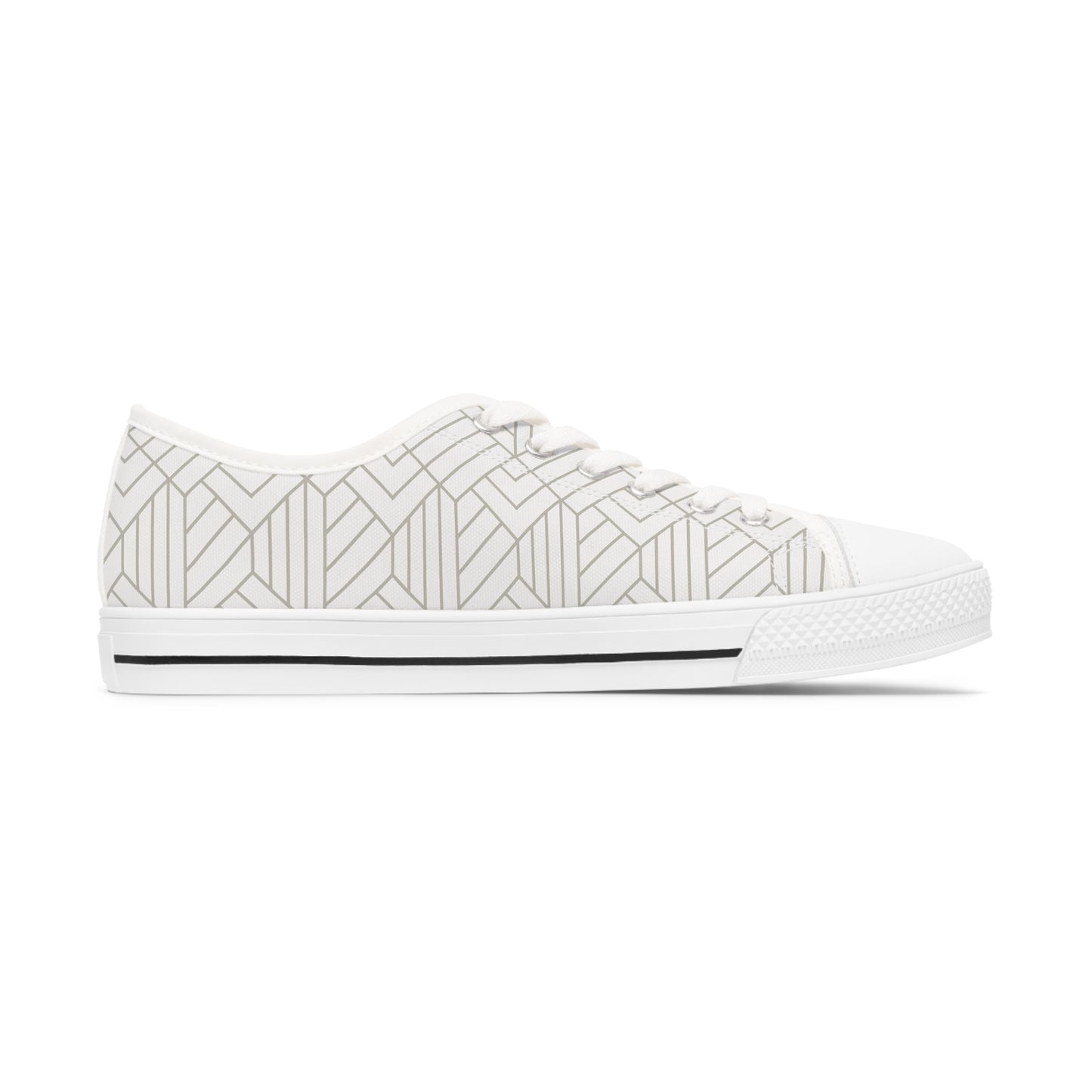 Women's Low Top Pattern Sneakers