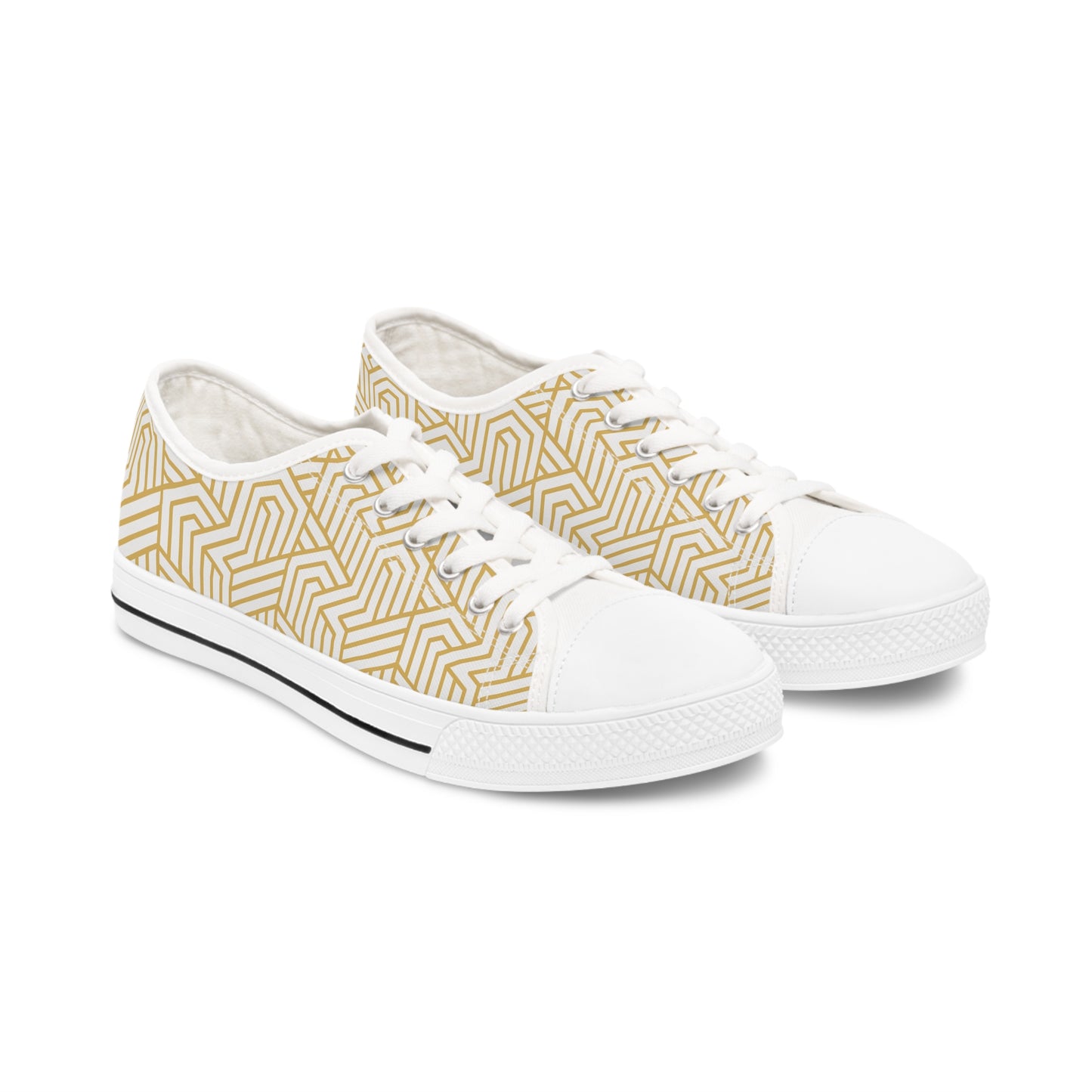 Women's Low Top Pattern Sneakers