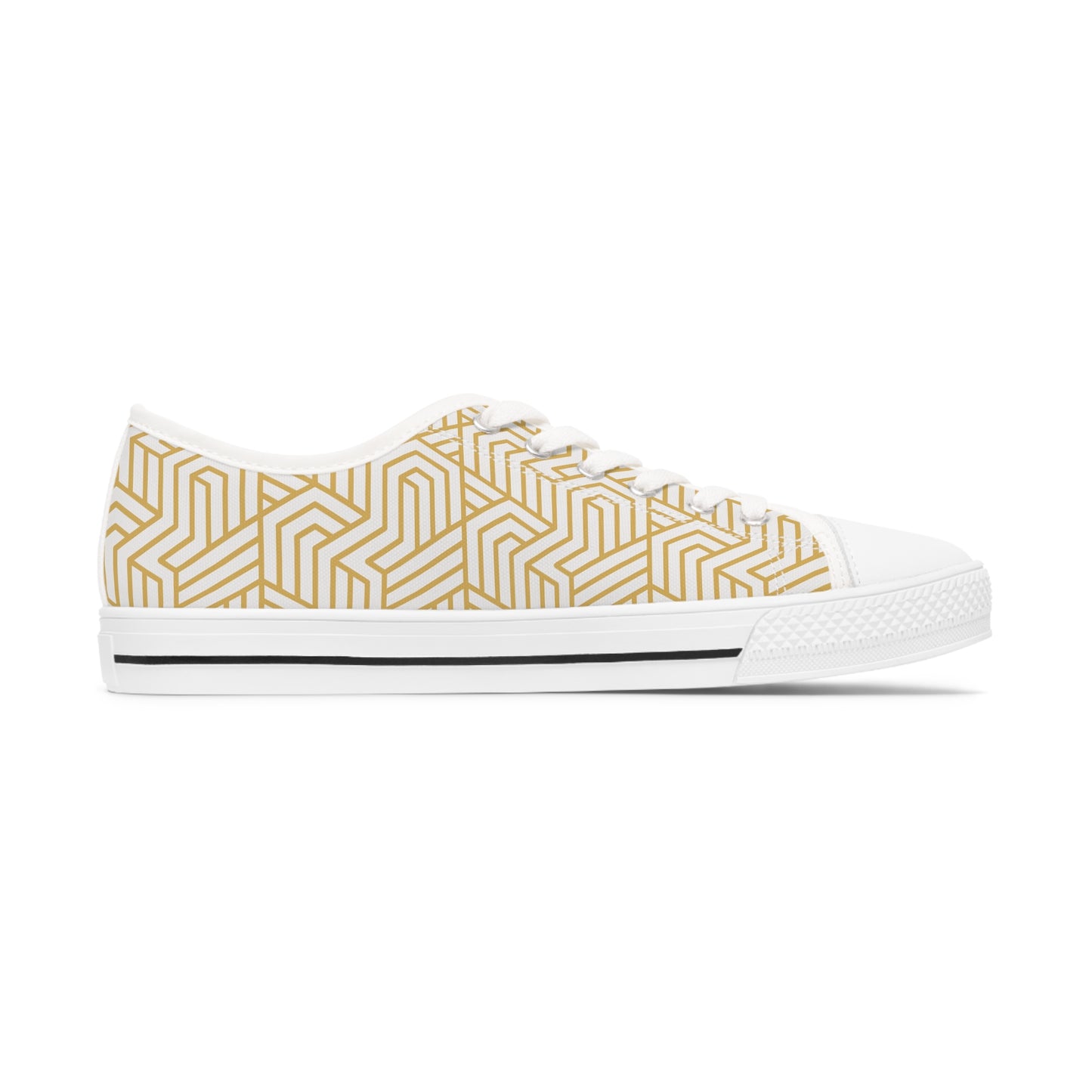 Women's Low Top Pattern Sneakers