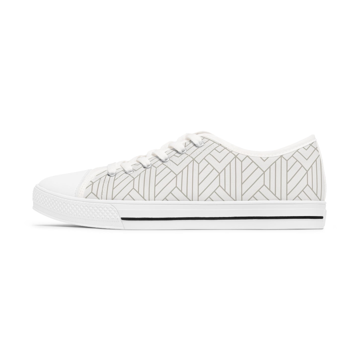 Women's Low Top Pattern Sneakers