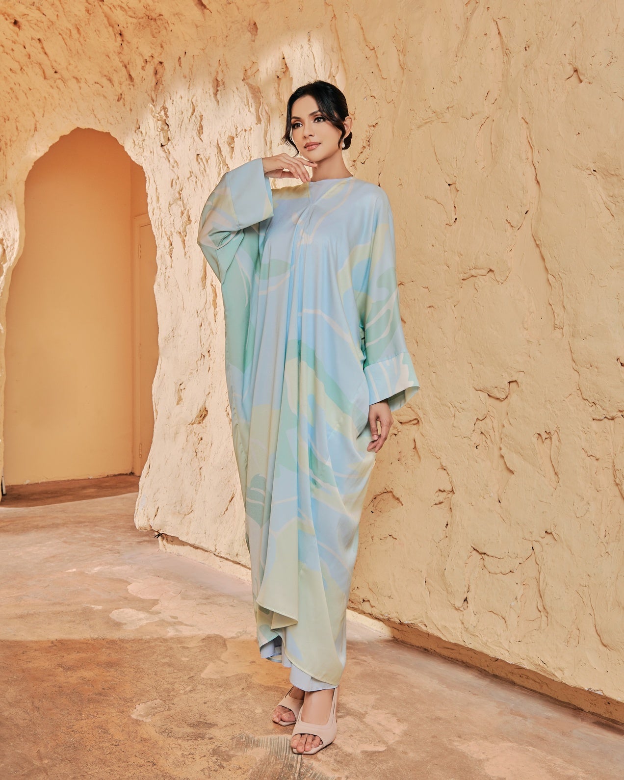 Sapphire Breeze Kaftan