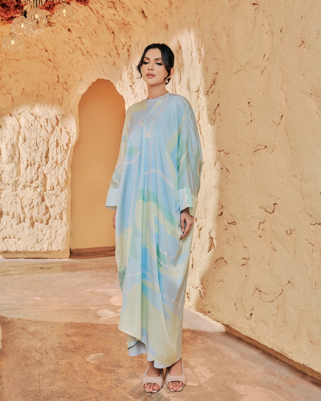 Sapphire Breeze Kaftan