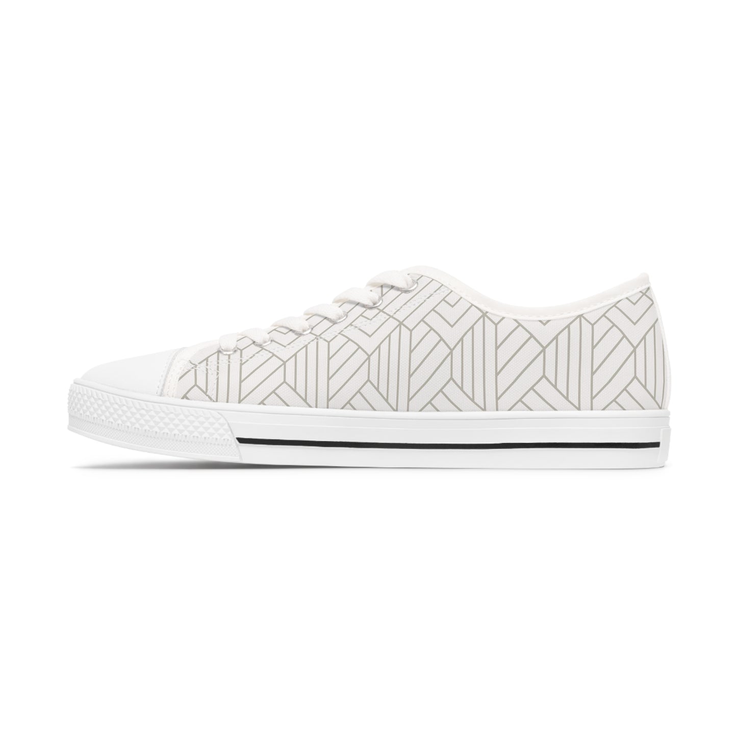 Women's Low Top Pattern Sneakers