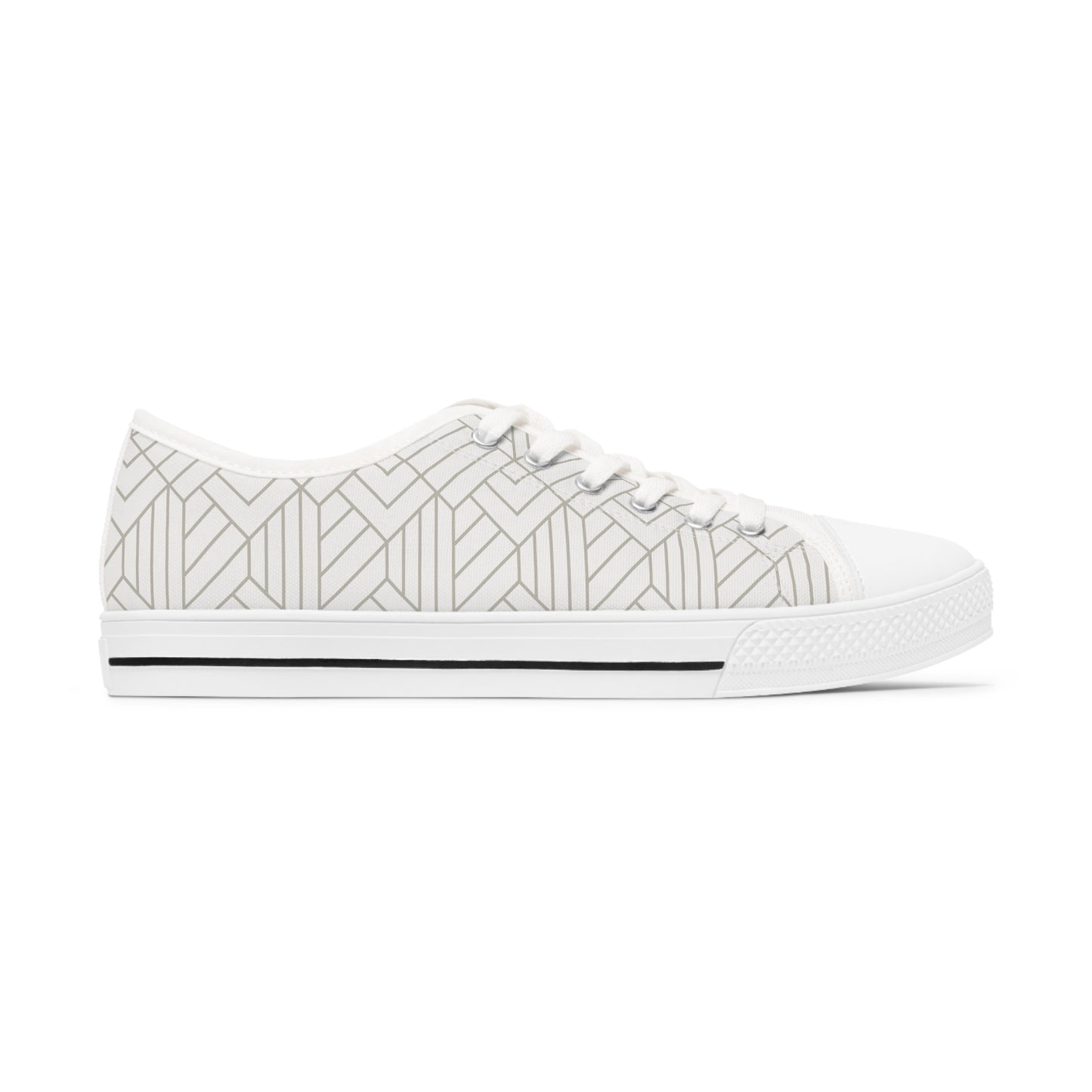 Women's Low Top Pattern Sneakers