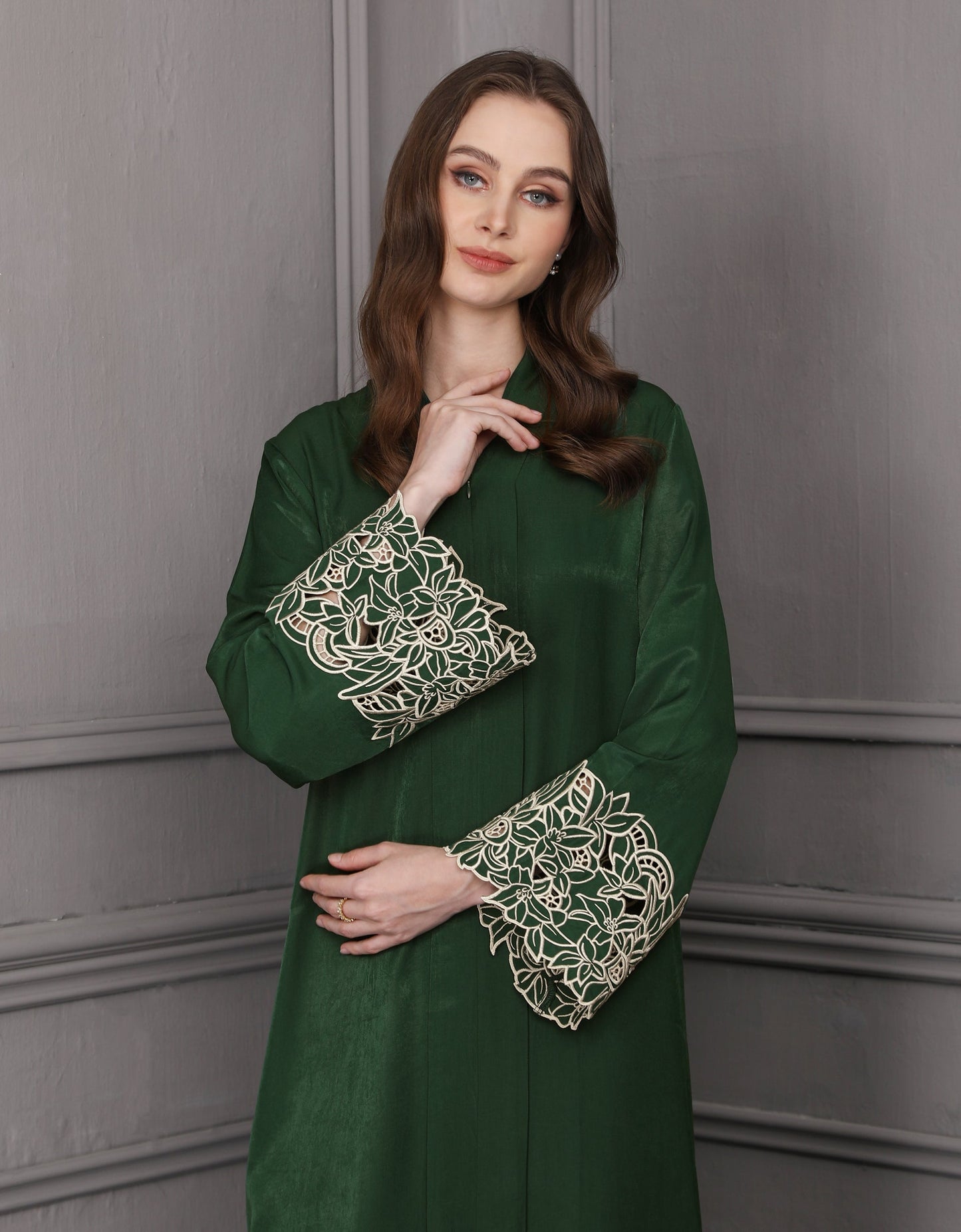 Embroidered Abaya