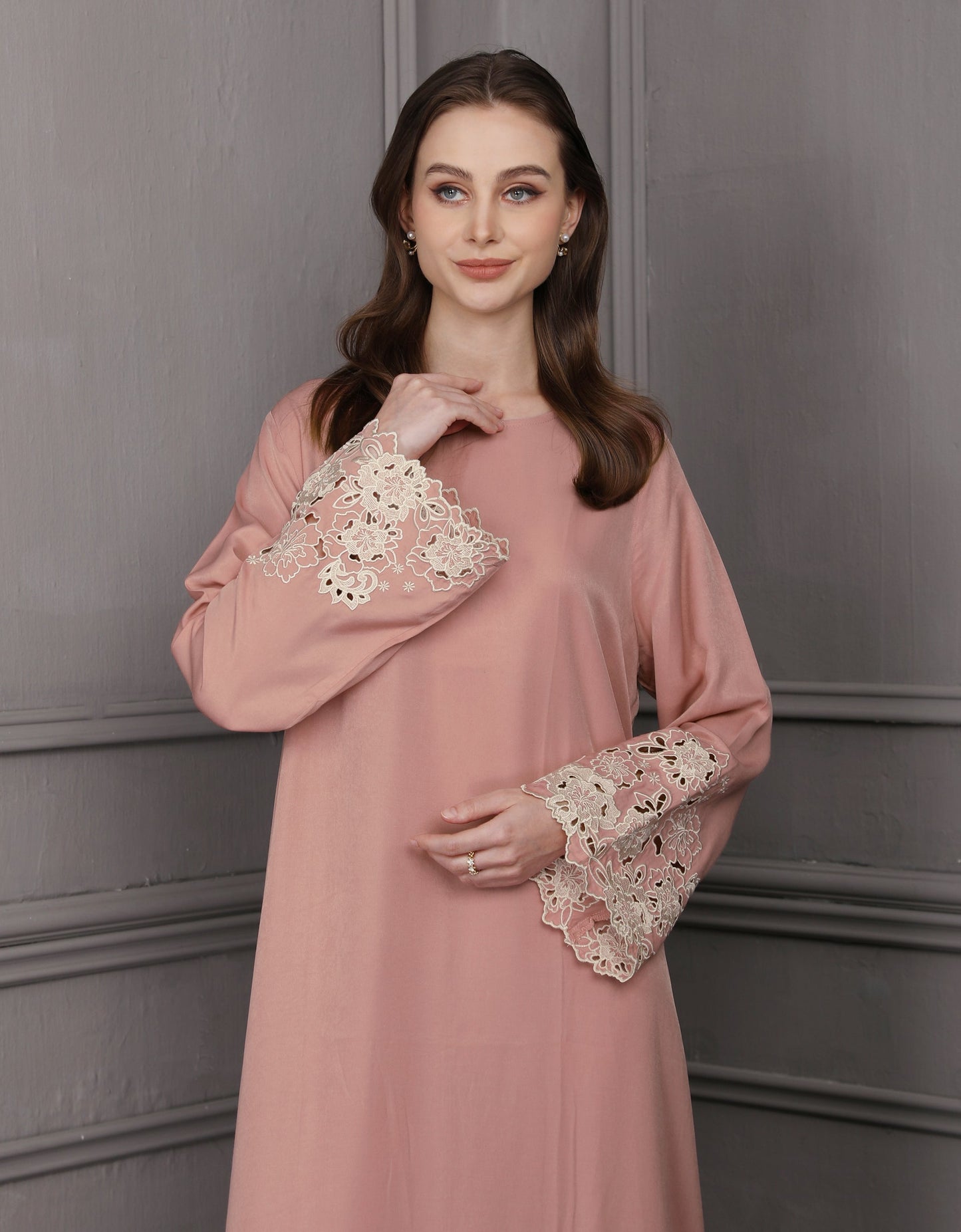 Embroidered Abaya