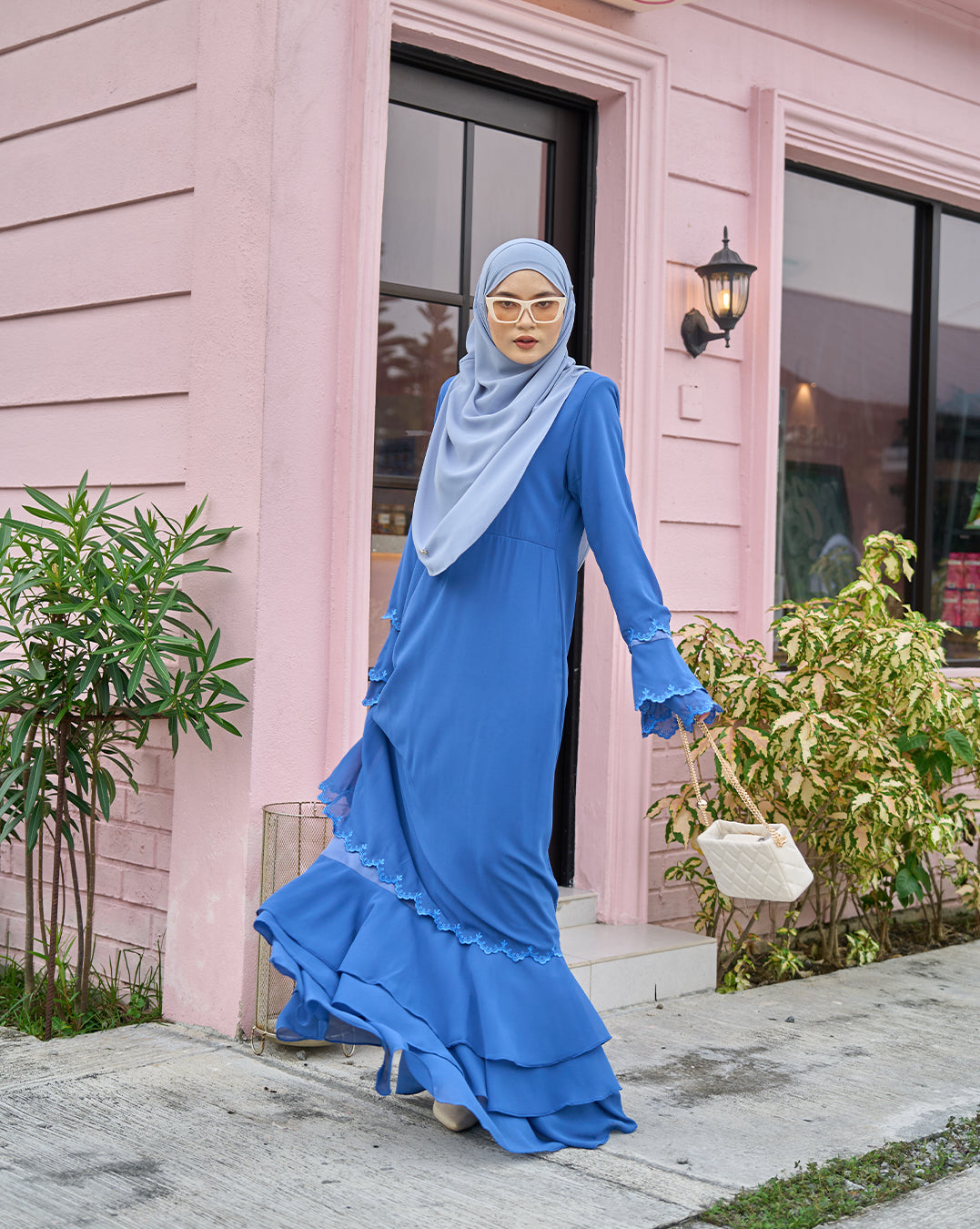 Serene Ruffle Abaya