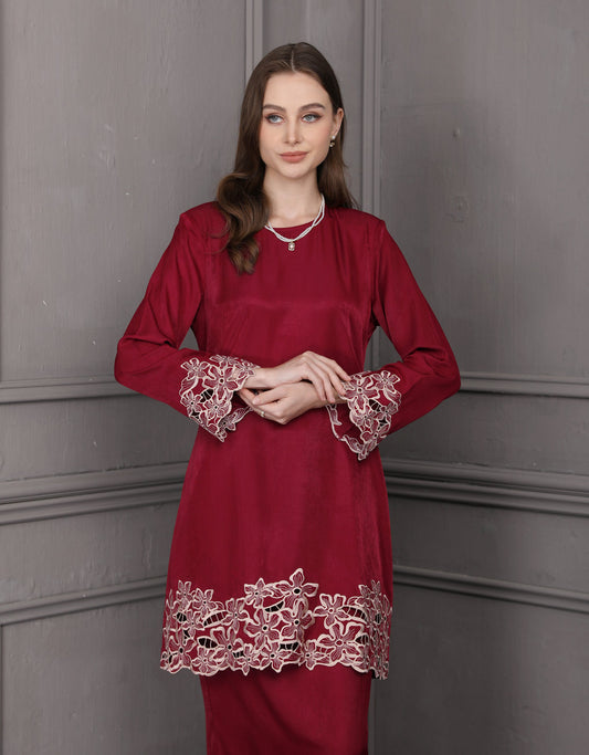 Embroidered Elegance Kurung