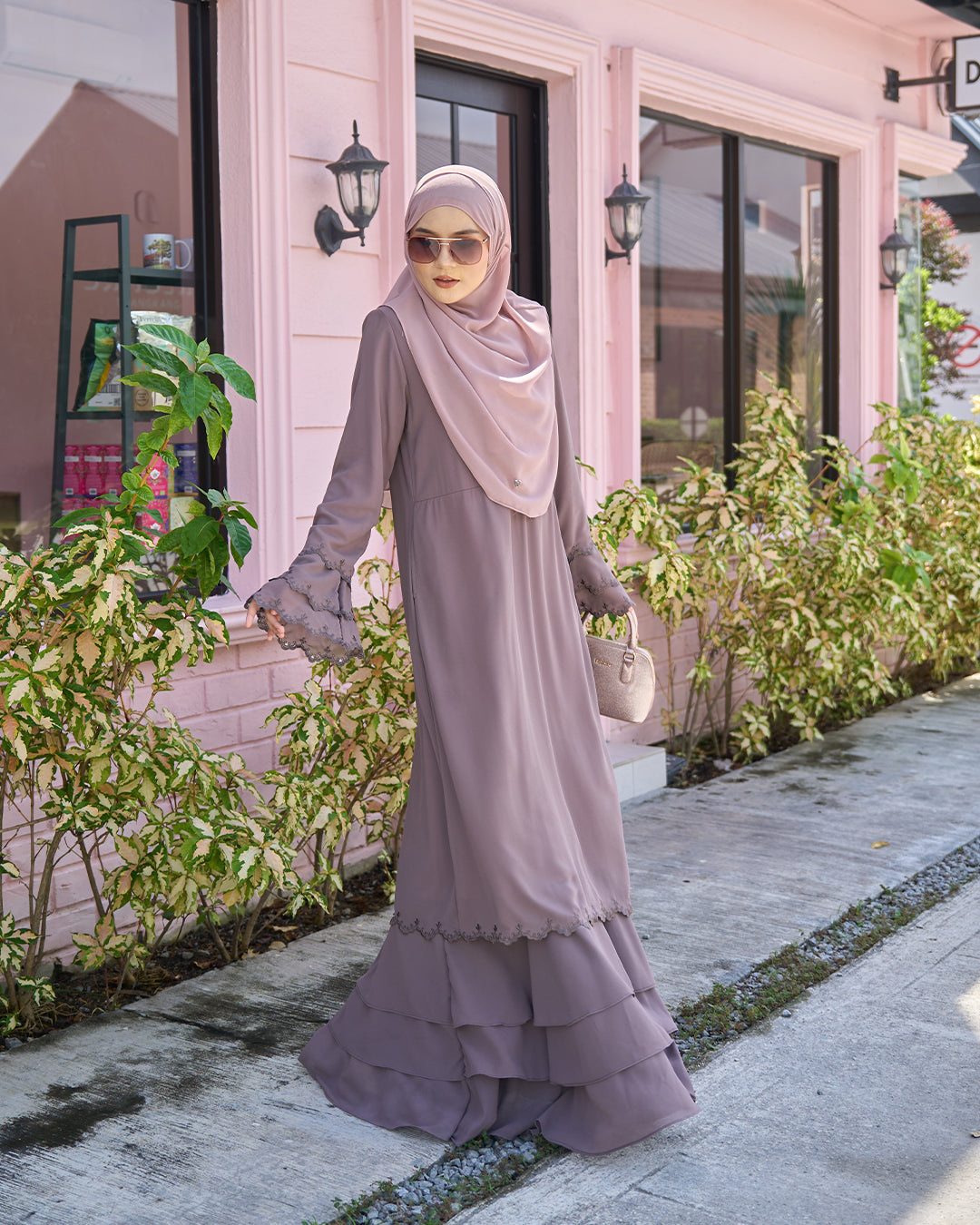 Serene Ruffle Abaya