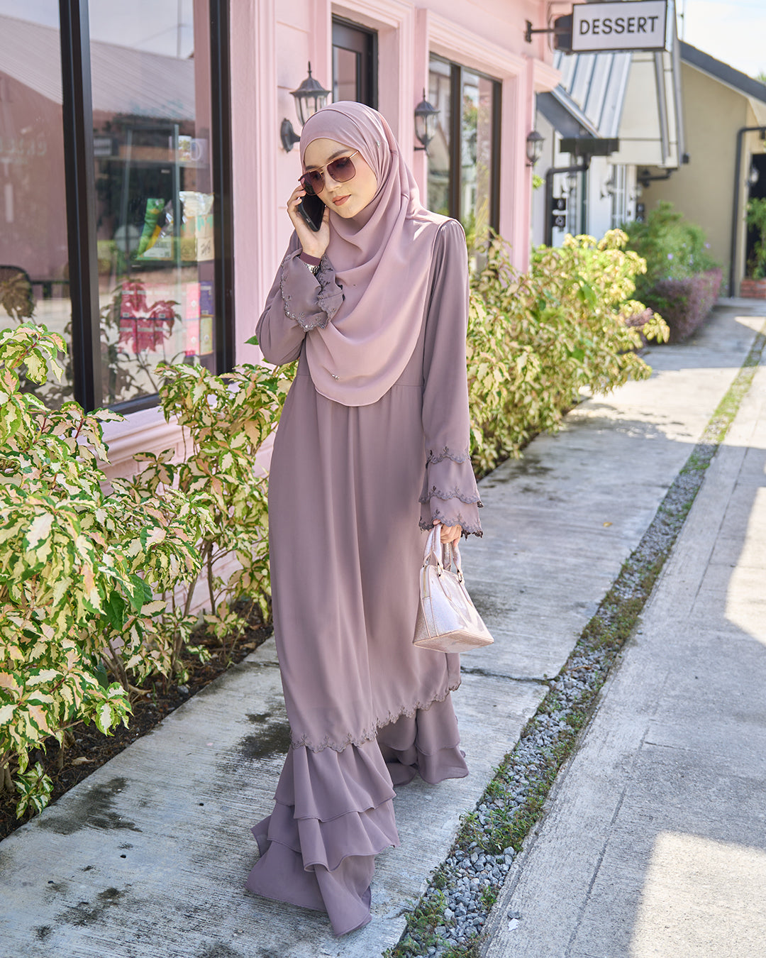 Serene Ruffle Abaya