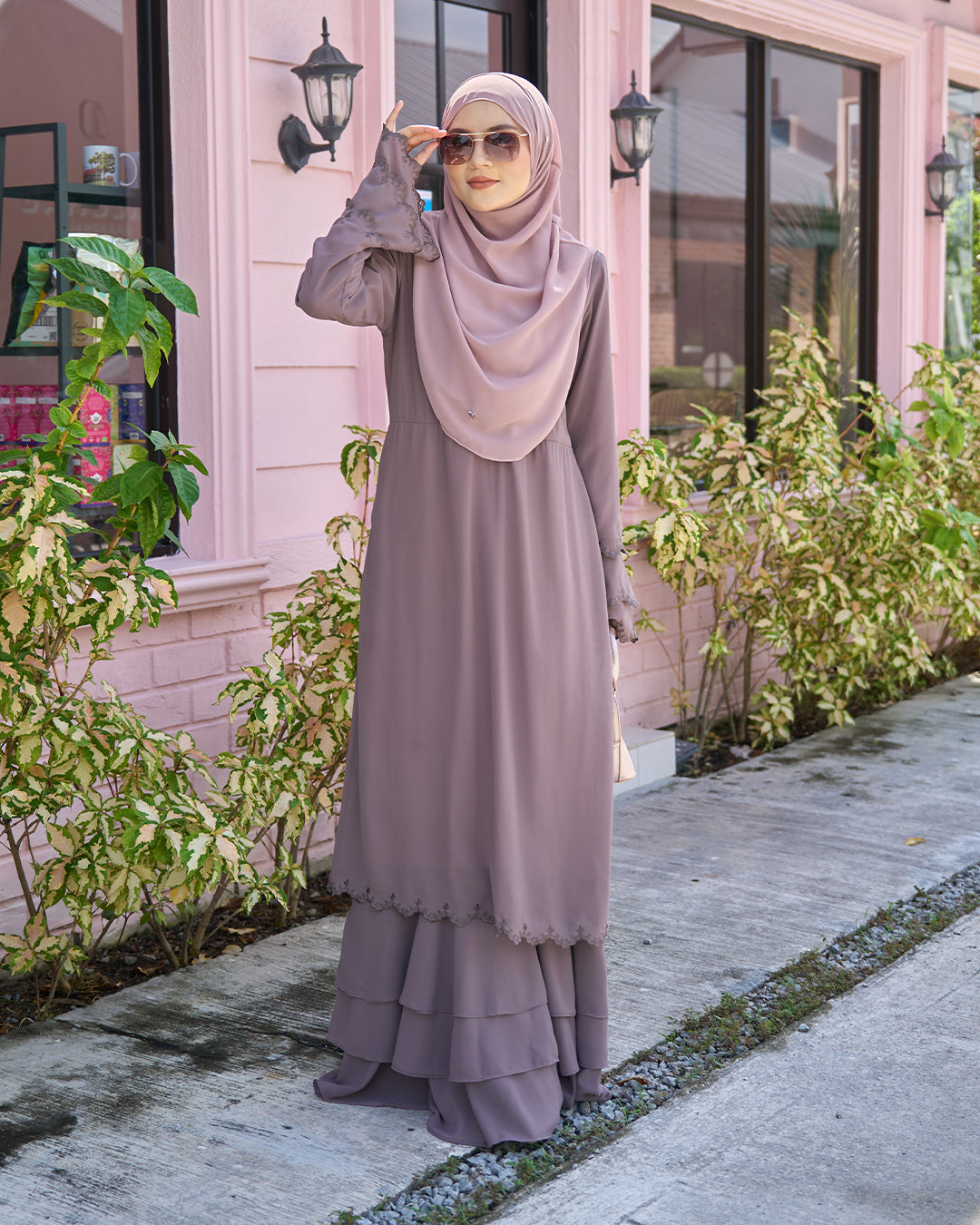 Serene Ruffle Abaya