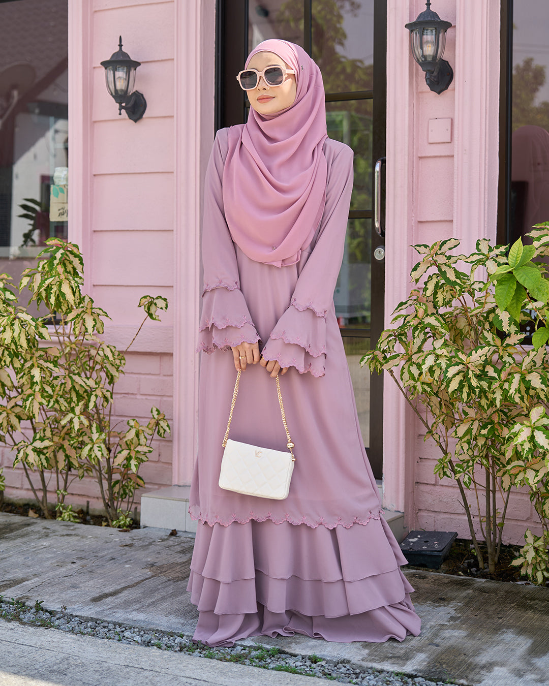 Serene Ruffle Abaya