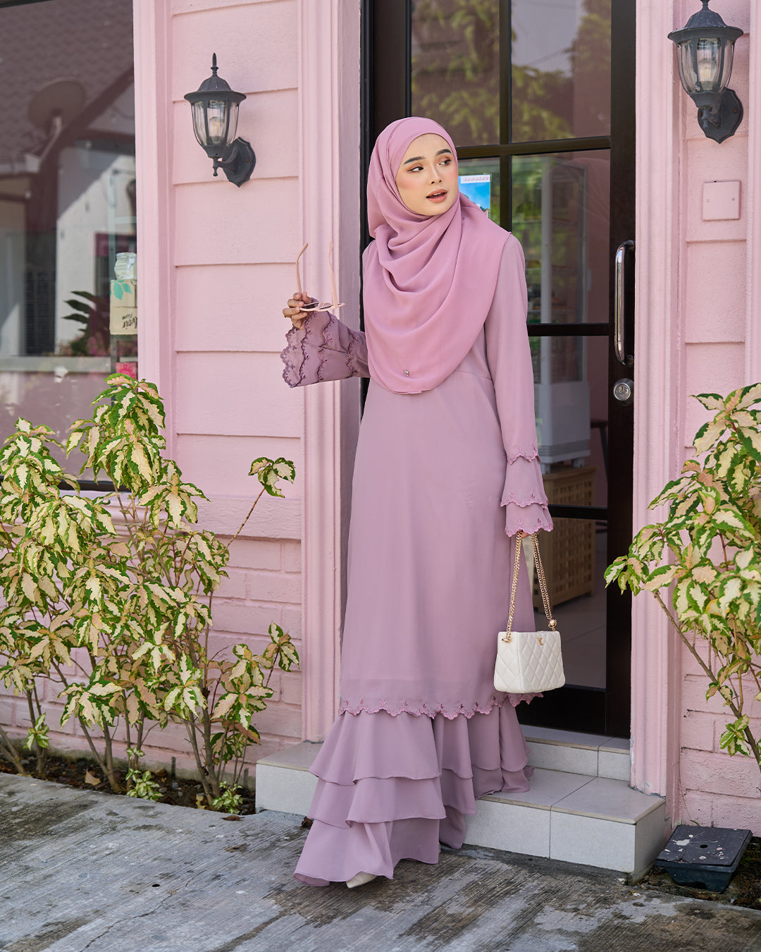 Serene Ruffle Abaya