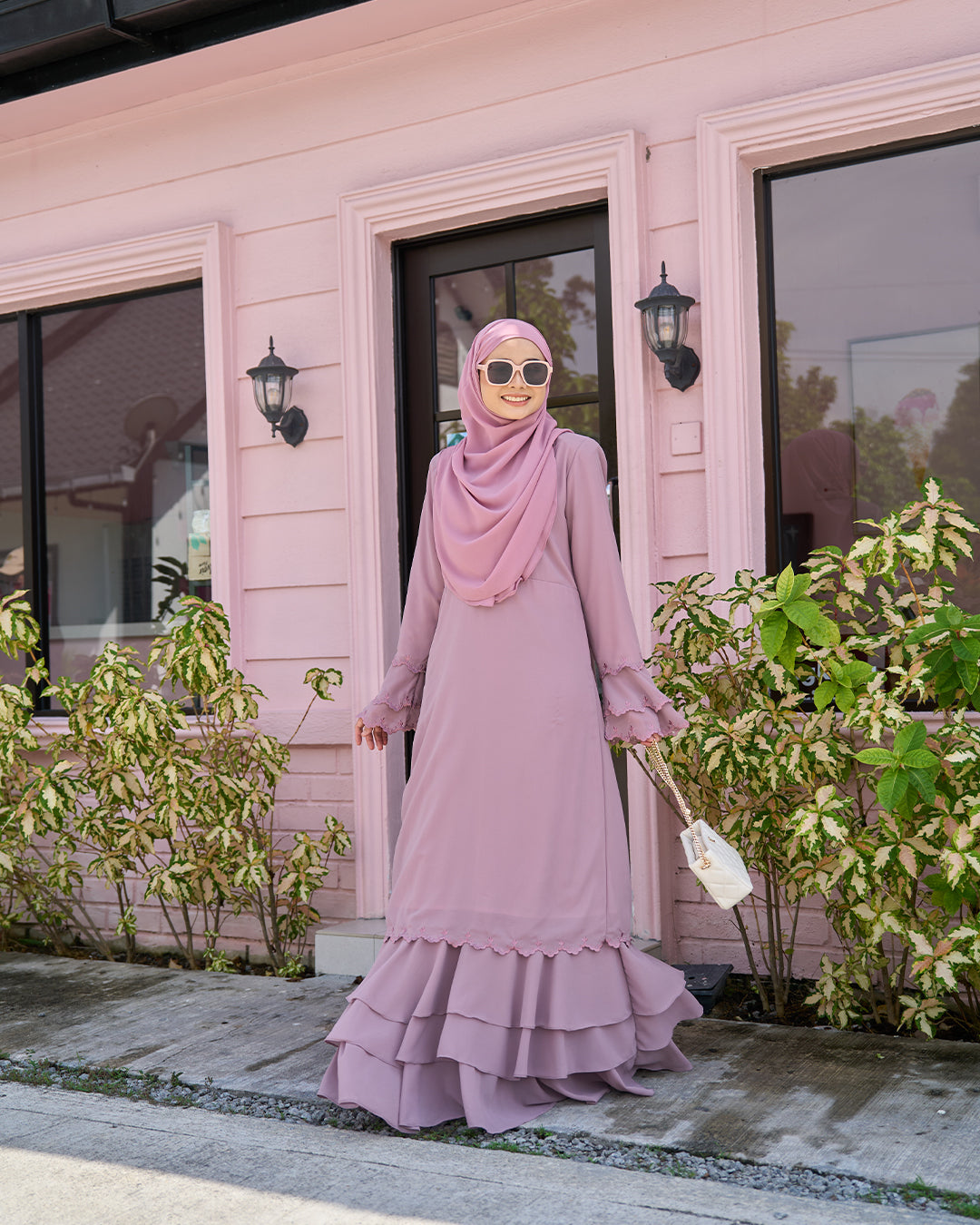 Serene Ruffle Abaya