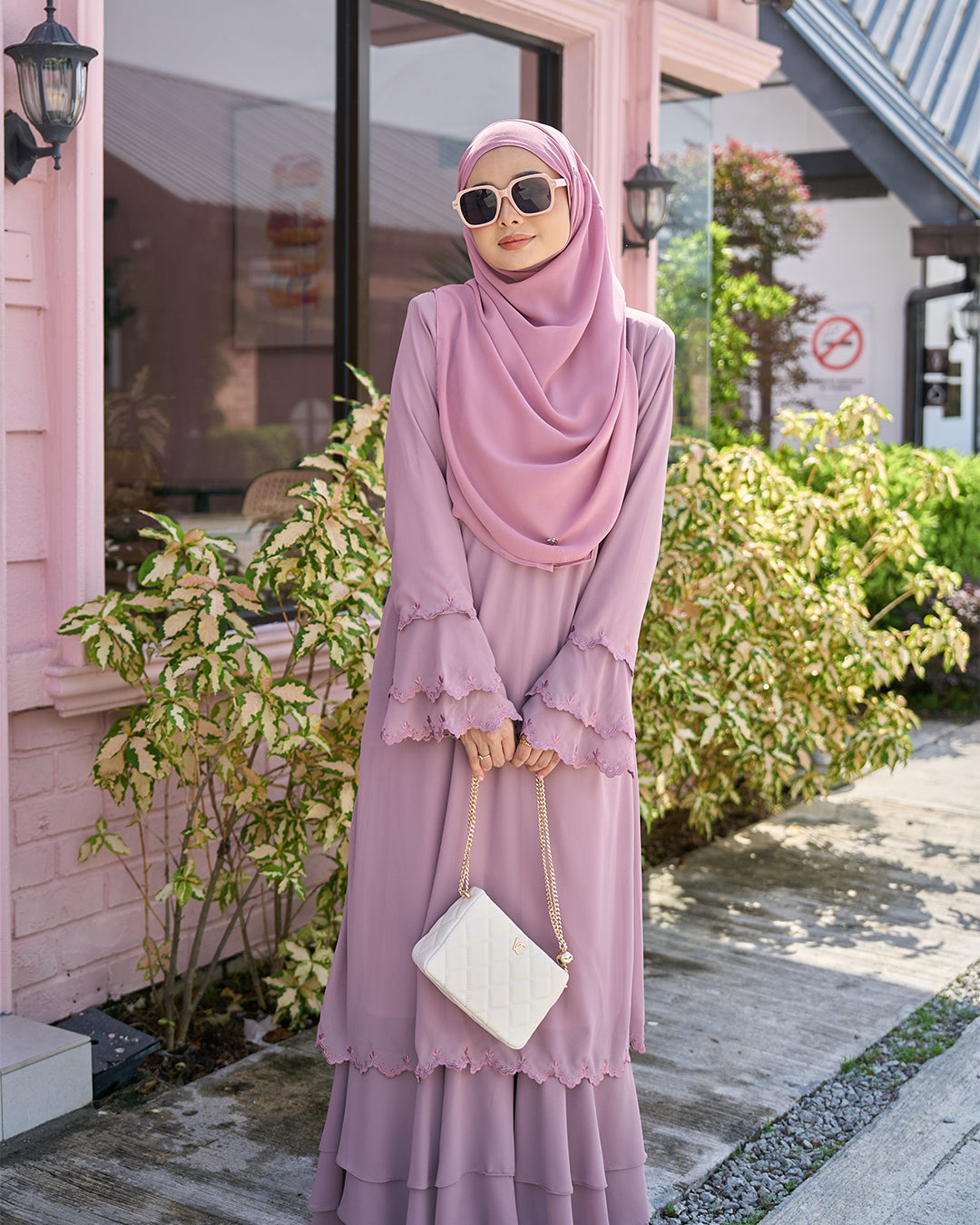 Serene Ruffle Abaya