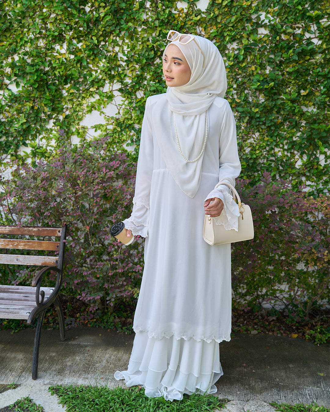 Serene Ruffle Abaya